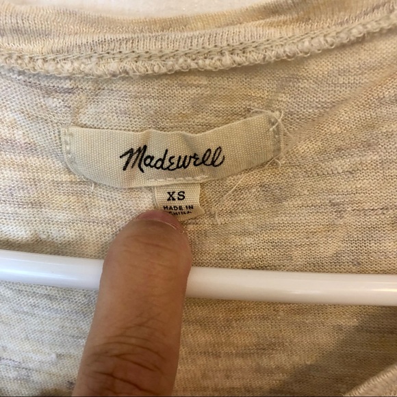 Madewell Caplan Linen Tee - Picture 5 of 5